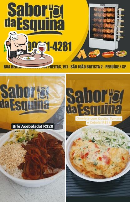 Comida em Sabor da Esquina