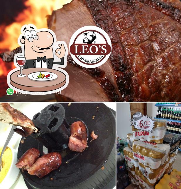 Platos en Leos Churrascaria