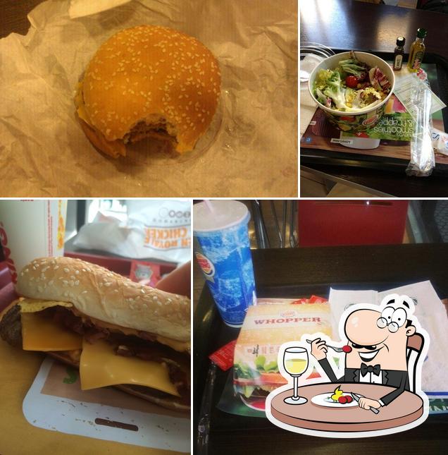Comida en Burger King