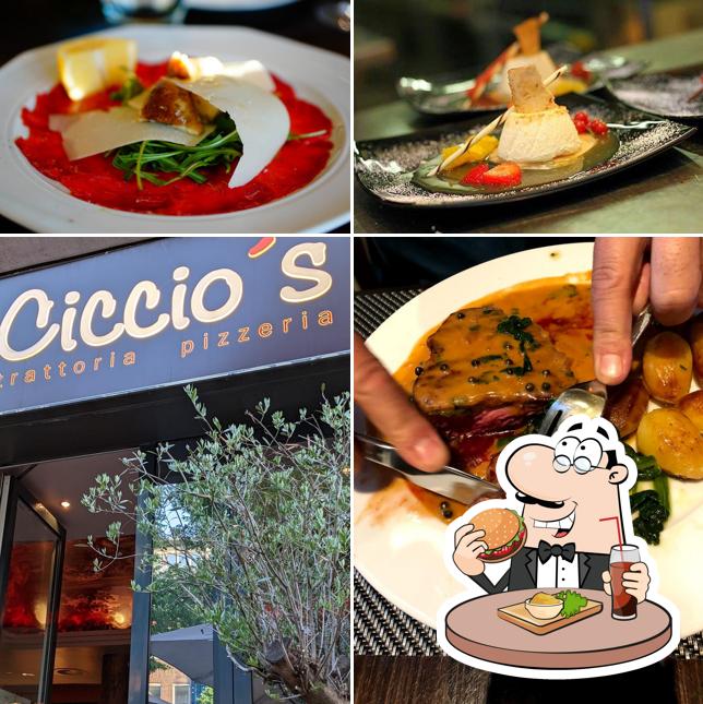 Les hamburgers de Ciccio's Italienisches Restaurant in Dortmund will satisferont une grande variété de goûts