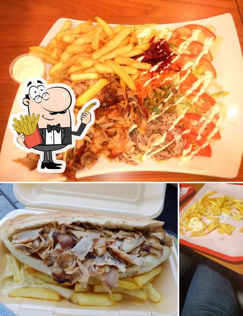 Dégustez des pommes frites à Elit Doner Kebab