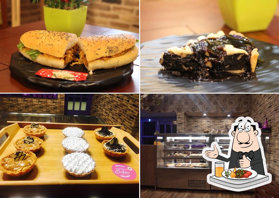 Food at English baker's