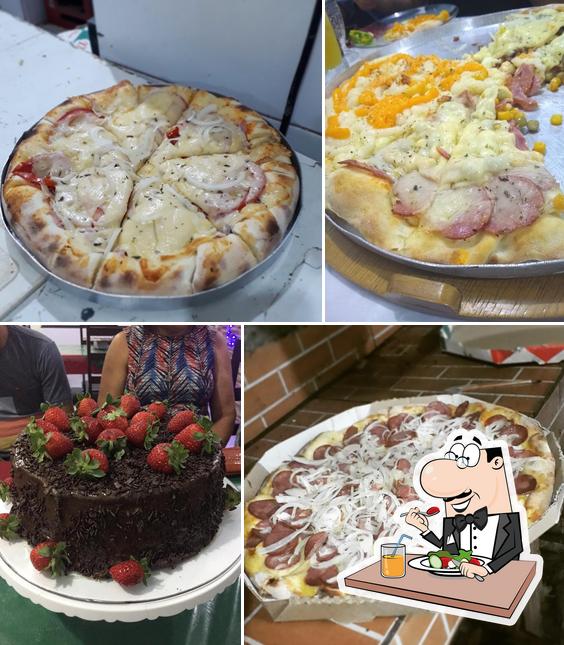 Comida em Pizzaria Bone Pizza