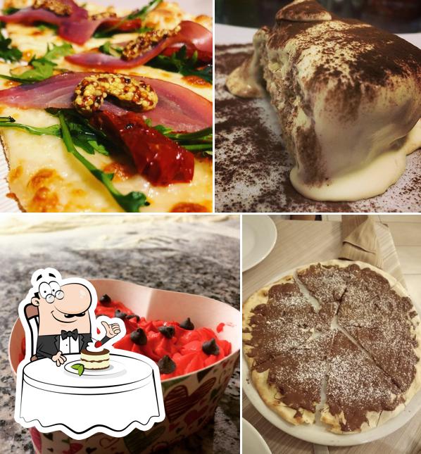 Pizzeria Delle Rose serve un'ampia selezione di dessert