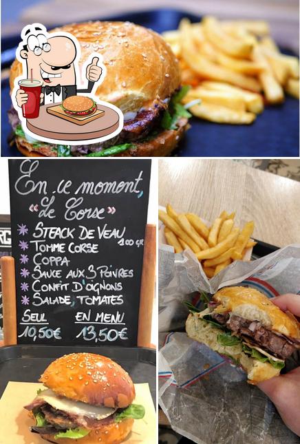 Commandez un hamburger à Stück Burger Strasbourg France