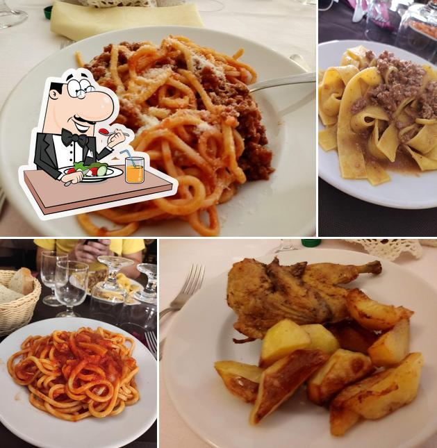 Cibo al Trattoria Da Ciucci Capranica