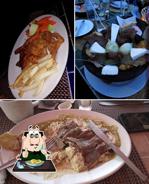 Еда в "Restaurante La Parroquia"