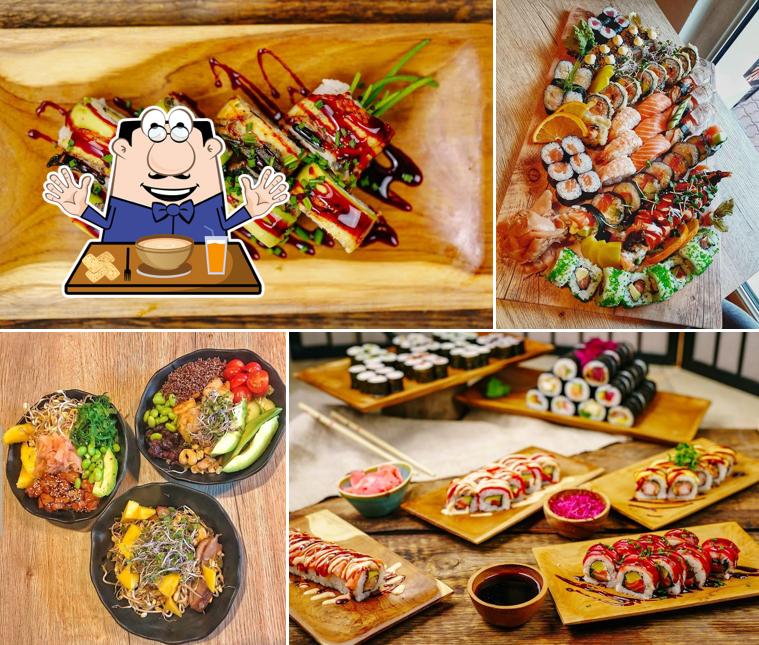 Food at Samurai Sushi