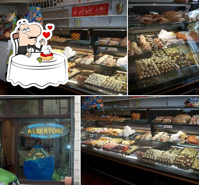 Pasticceria Albertoni offre un'ampia selezione di dolci