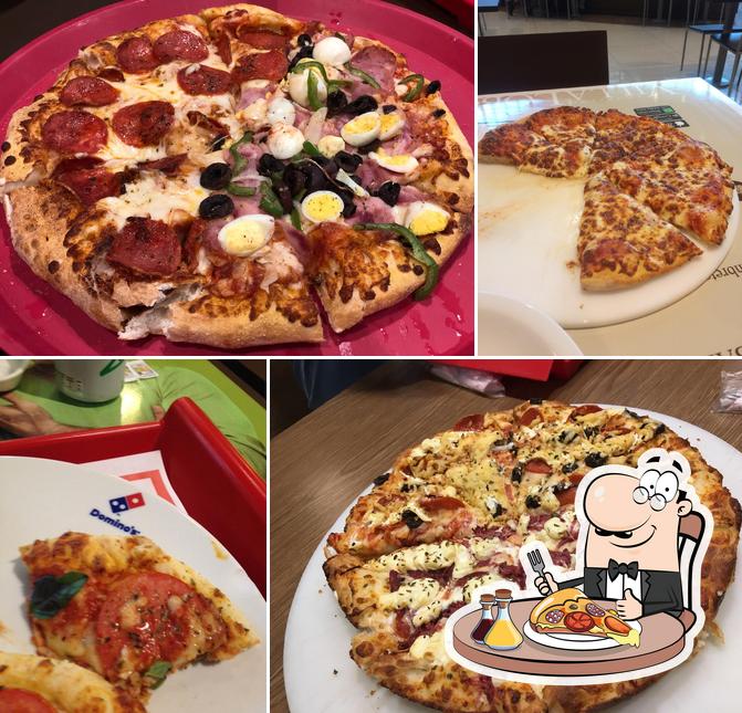 Escolha diferentes tipos de pizza