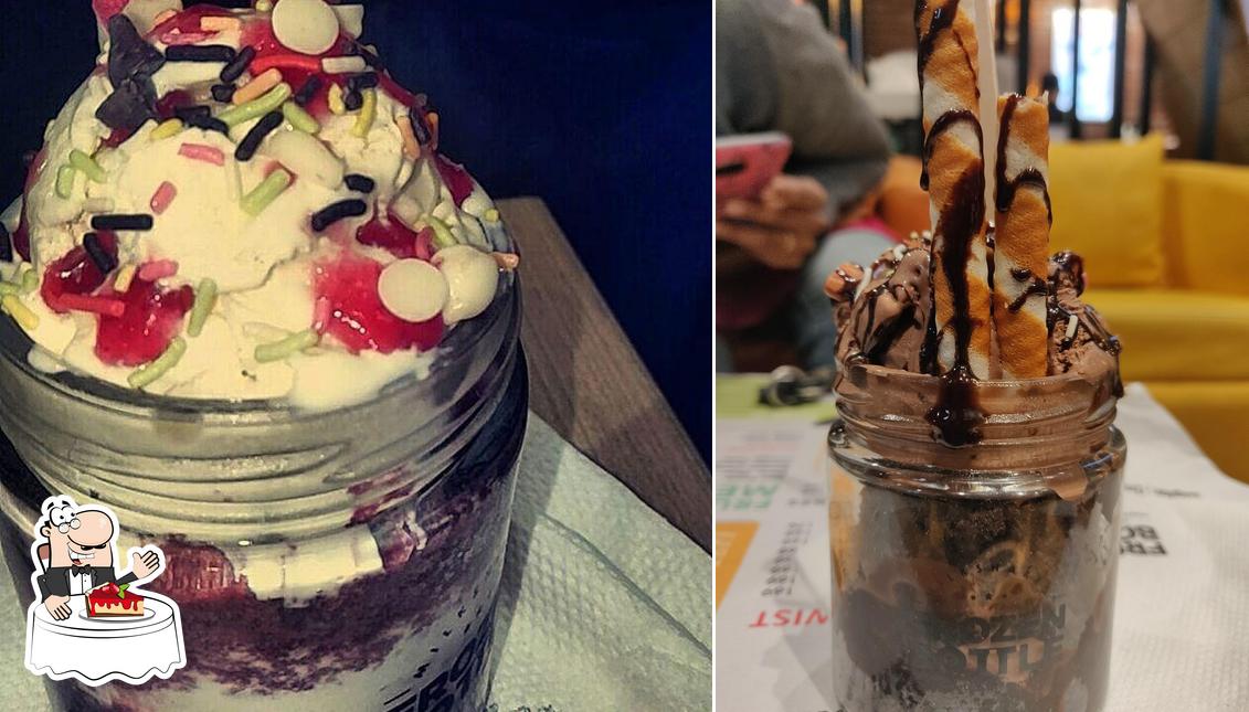 Enjoy one of the sweet dishes