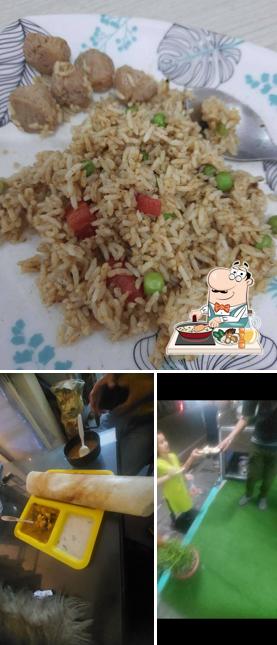 Fried rice at Lucky Restaurant