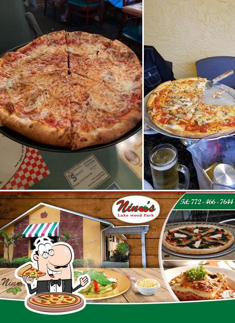 Отведайте пиццу в "Nino's Lakewood Park"