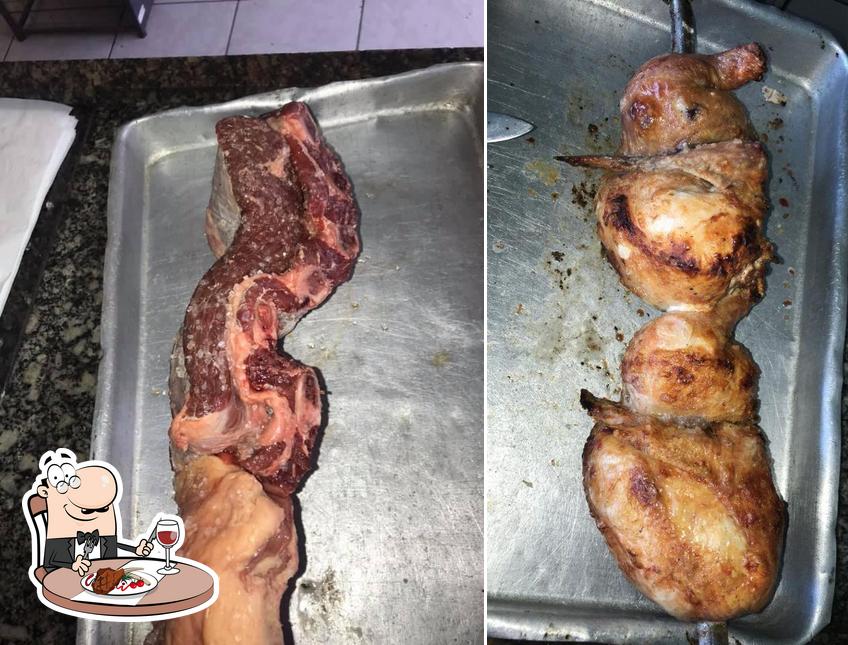 Peça pratos de carne no Churrascaria e Lancheria Gauderio