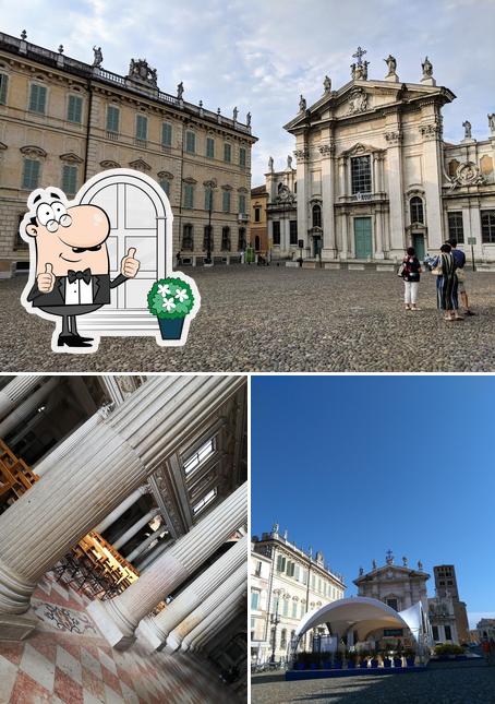 Jetez un coup d’œil à quoi ressemble Gelateria alla Torre Mantova à l'extérieur