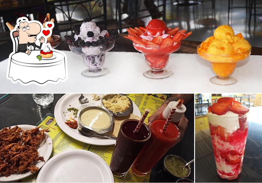 Bagicha Corner serves a number of sweet dishes