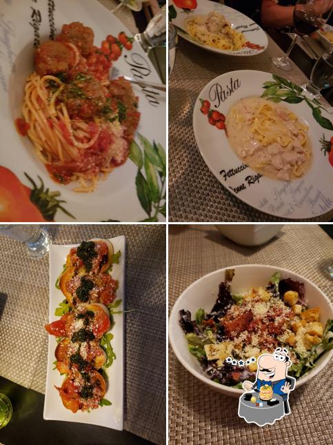 Nourriture à Tre Ristorante Italiano