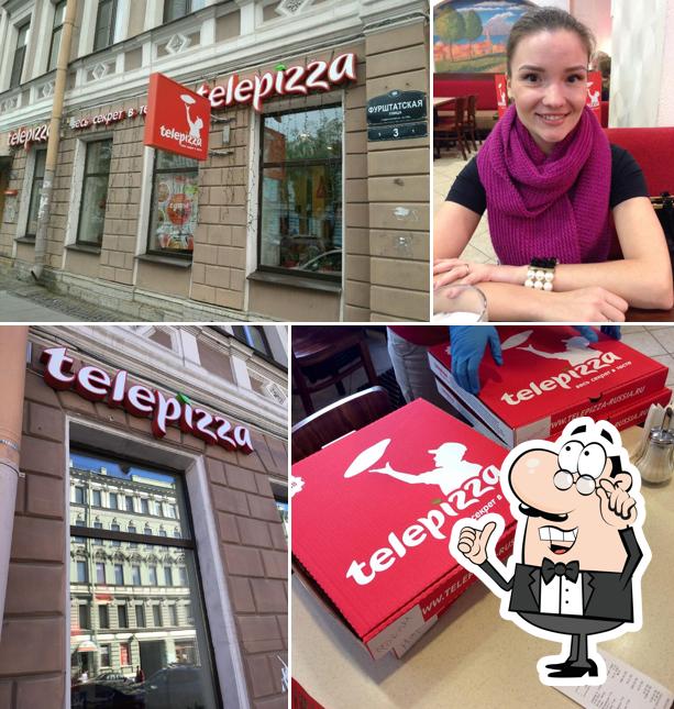 L'intérieur de «Telepizza»