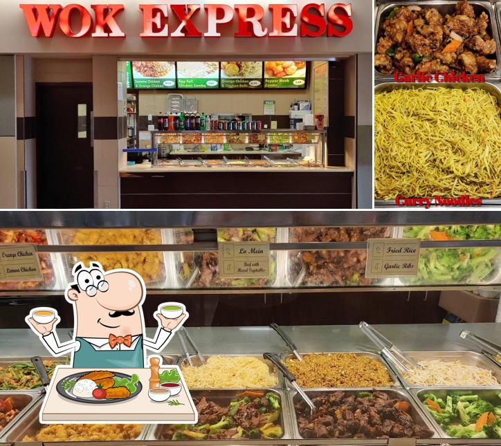 Nourriture à Wok Express