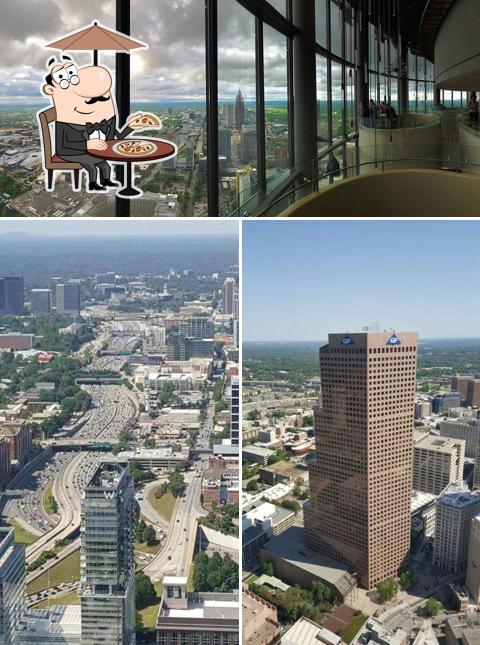 The Sun Dial Restaurant, Bar & View in Atlanta Restaurant menu and
