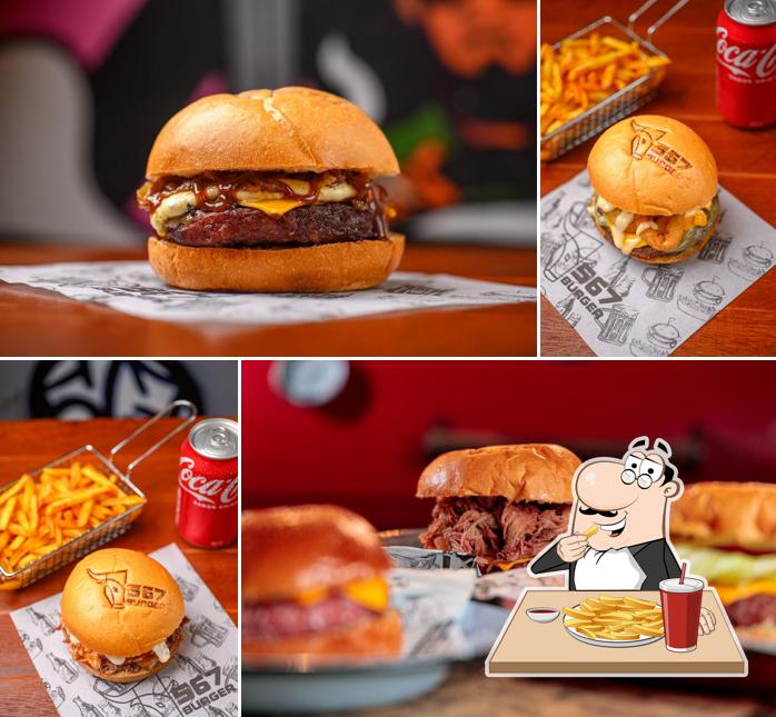 Batata frita em 567 Burger Eusébio