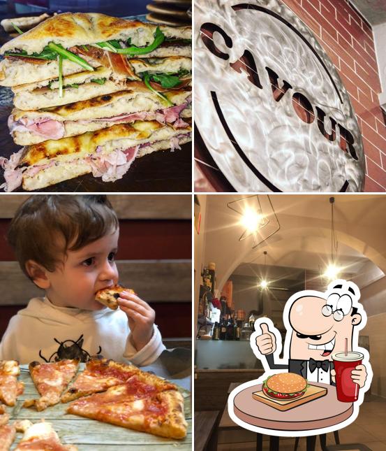 Prova un hamburger a CAVOUR - Pizza & Food