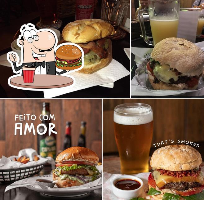 Consiga um hambúrguer no Carne e Malte Burger Bar