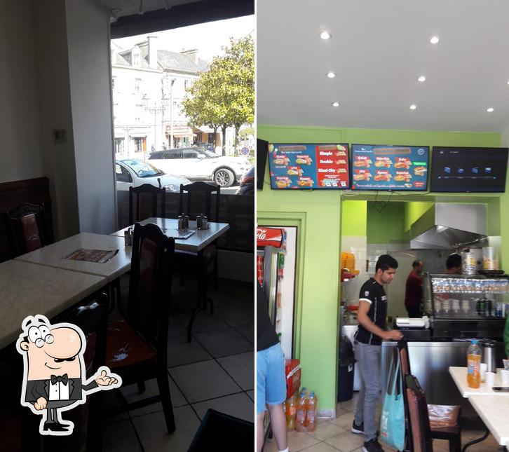 L'intérieur de City Kebab