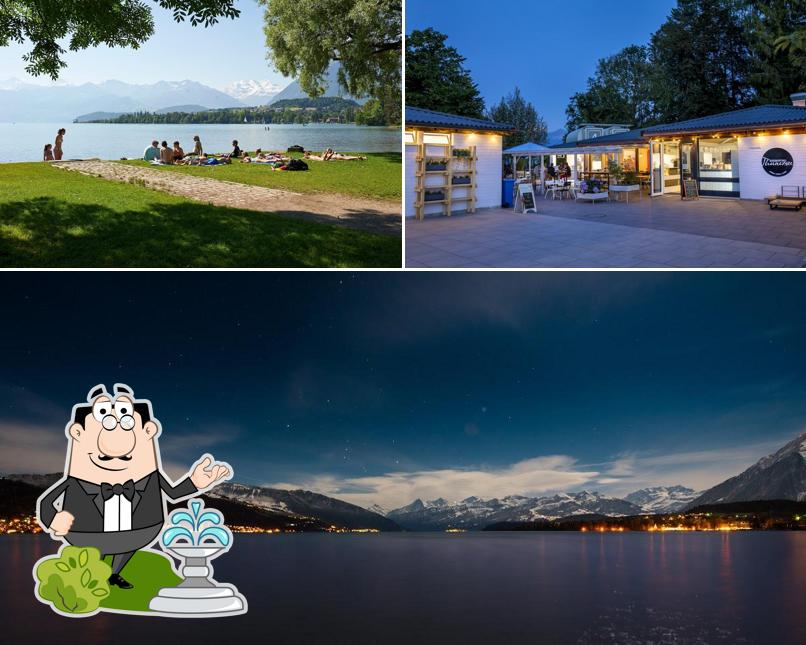 Gli esterni di Seebistro Thunersee