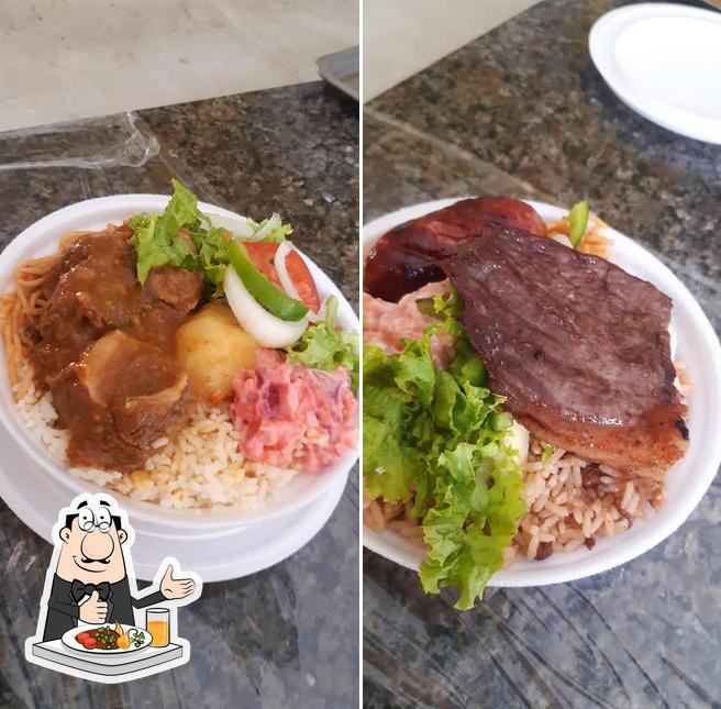 Comida em skina nordestina churrascaria pizzaria e lanches