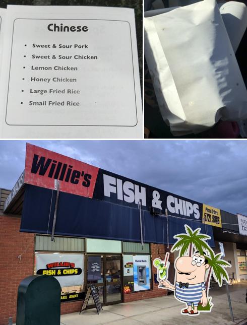 Willies Fish & Chips in Wangaratta - Restaurant menu and reviews