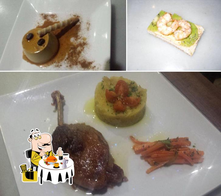 Блюда в "Restaurante Alboroque"