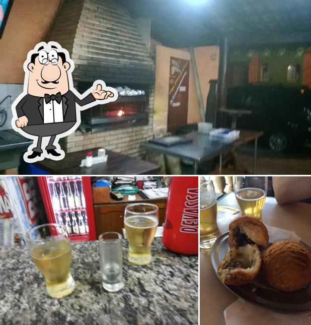 O interior do Botequim