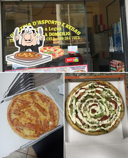 Choisissez des pizzas à Favolosa