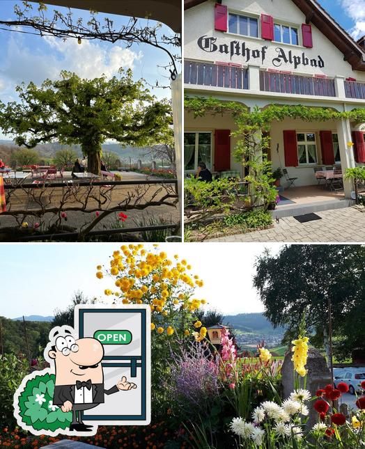 L'extérieur de Gasthof Alpbad