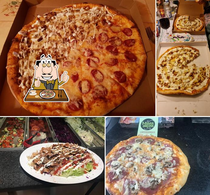 Order pizza at Midas Döner Pizza Haus Worms