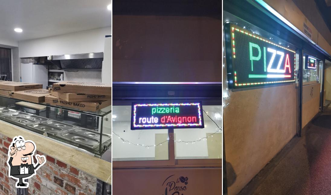 L'intérieur de Pizzeria route d'Avignon