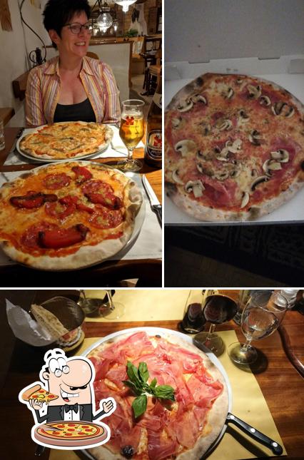 Prova una pizza a Ristorante Pizzeria Mamma Mia