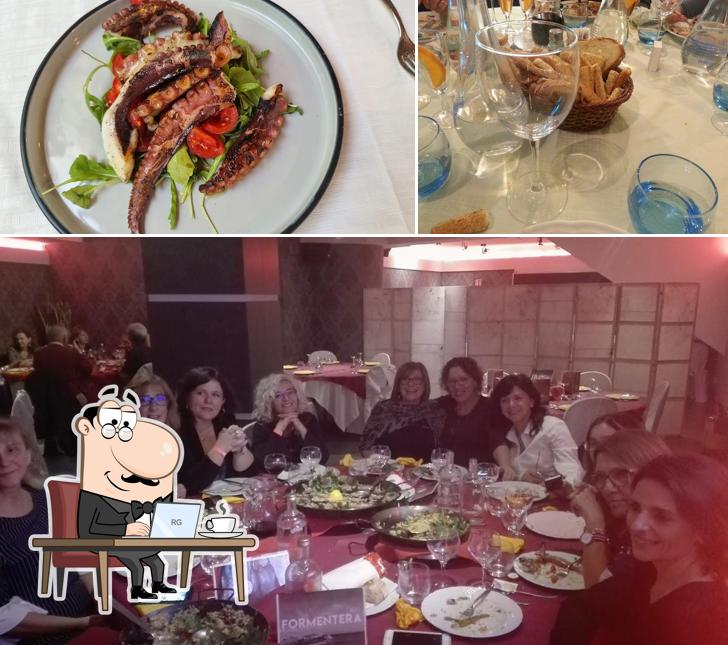 Dai un’occhiata alla immagine che raffigura la interni e bevanda di Ristorante da Dino