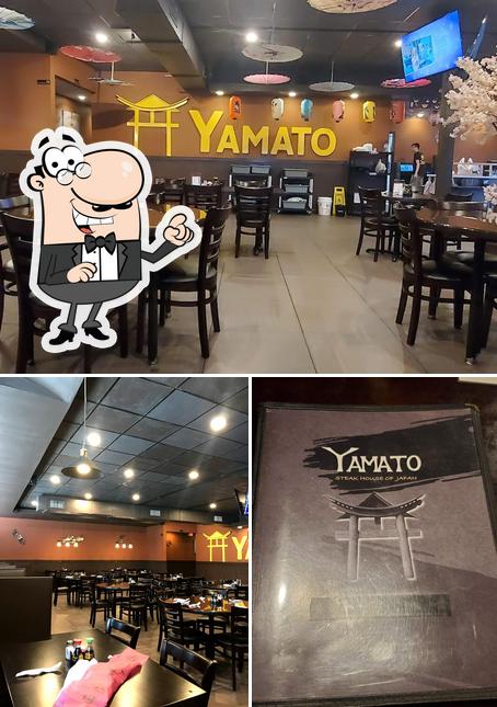 The interior of Yamato Steak House Of Japan