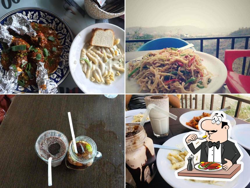 Food at First Gear Cafe