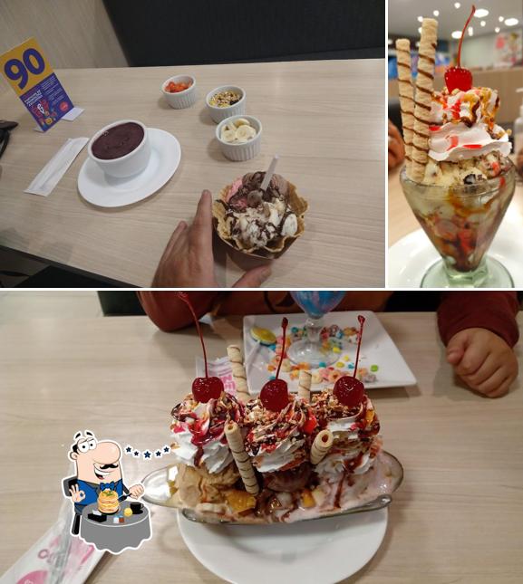 Banana split em Gela Boca Sorvetes e Açaí