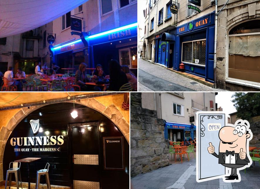 Voici une image de Irish Pub The Quay / Restaurant En Marge