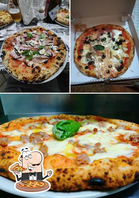 Scegli tra le molte varianti di pizza