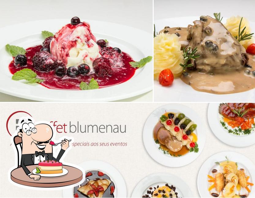 Buffet Blumenau Blumenau SC serve uma variedade de pratos doces
