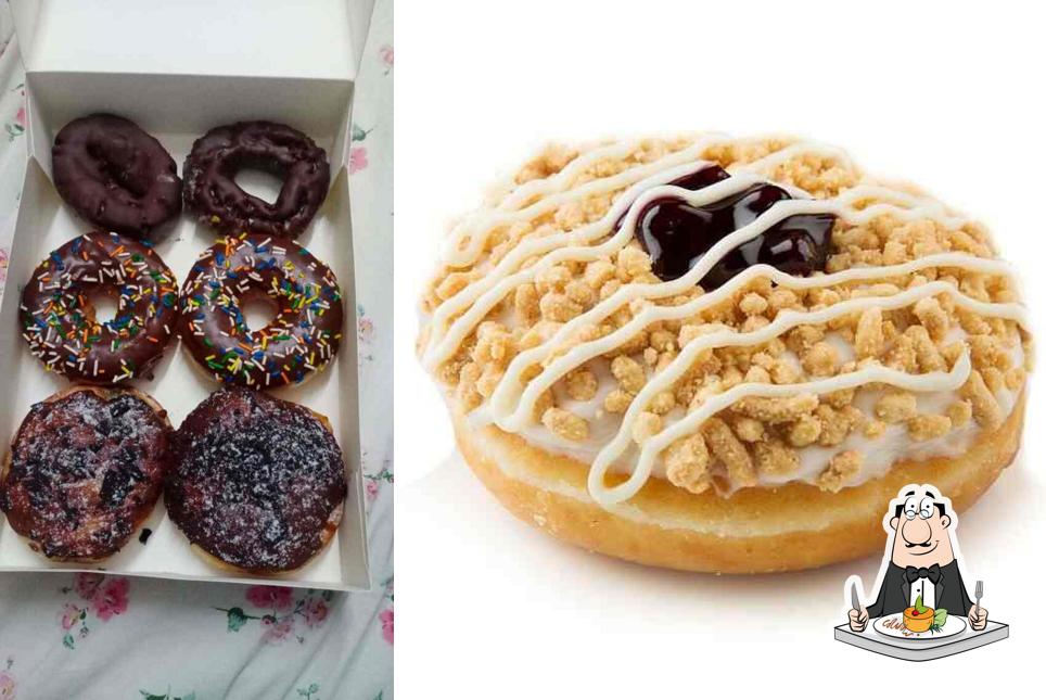 Food at Krispy Kreme Doughnuts & Coffee