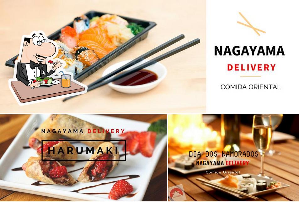 A imagem do Nagayama Delivery’s comida e vinho