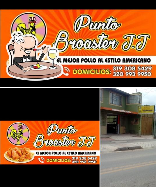 Punto broaster jj is distinguished by food and exterior