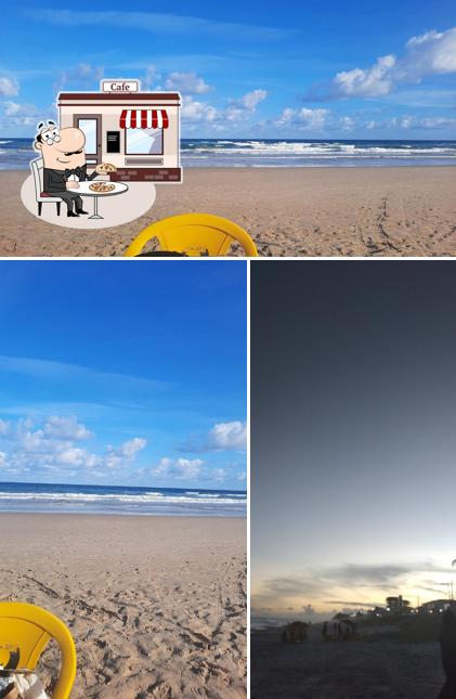 O exterior do Skina da Praia