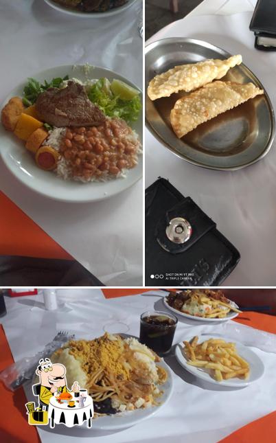 Comida em Restaurante Recanto Gaúcho (gauchinha)